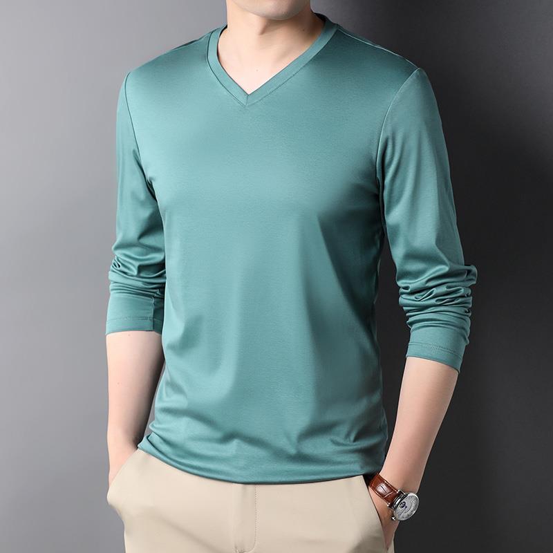 Мужская футболка с длинным рук – обзор и цена Undershirt Crew Neck