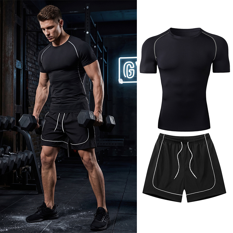 Мужской спортивный костюм для  – обзор и цена Compression Shorts Athletes